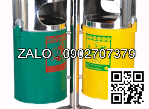 Thùng rác inox treo đôi PG-EX024