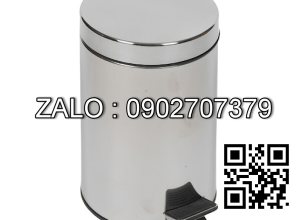 Thùng rác inox đạp chân 12L HTI13A12