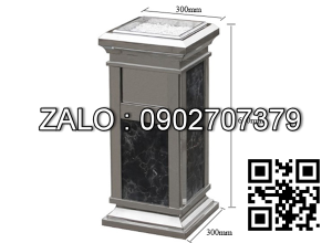 THÙNG RÁC ĐÁ HOA CƯƠNG A15