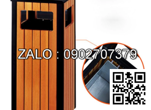 Thùng rác thép phun sơn A78-I