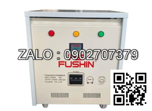 Biến áp cách ly 440V ra 220V 5.5KVA (25A) - Nhản hiệu : Fushin