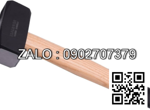Búa tạ 1.5kg cán bằng sợi thủy tinh bọc cao su STONING Hammer