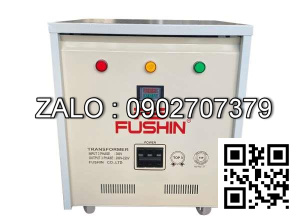 Biến áp 220V ra 12V-1.5KVA (125A) - Nhản hiệu : Fushin