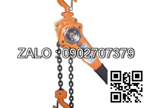 Palang xích lắc tay Kawasaki 1 tấn 1.5 m