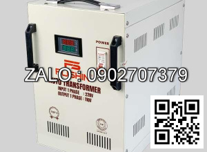 Biến ápt tự ngẫu 3P 380V/220V 20KVA - Thông Dụng - Nhản hiệu : Fushin