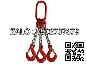 Sling xích cẩu hàng 3 chân Kawasaki