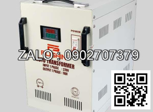 Biến ápt tự ngẫu 3P 380V/220V 20KVA - Dây Đồng - Nhản hiệu : Fushin