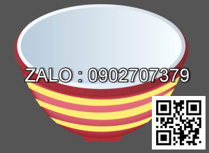 Thùng 120 cái chén sọc (26+28)