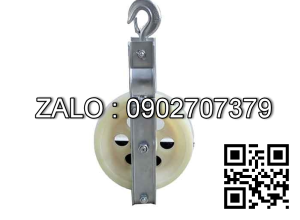 Puly nhựa kéo dây cáp điện kích thước 320x80mm