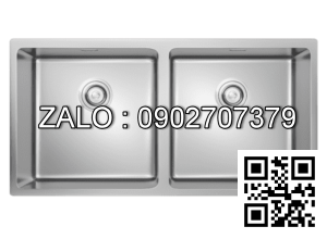 Chậu rửa bát 2 hố KONOX Undermount CUBE 8744DU