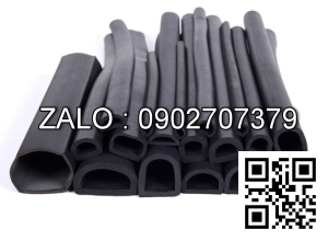 Dây gioăng ron cao su xốp EPDM chữ D