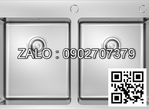 Chậu rửa bát 2 hố KONOX Topmount UNICO 7650
