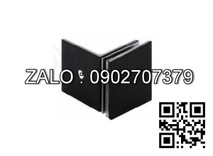 Bản lề kính tường VVP 90 độ màu đen
