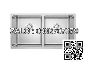 Chậu rửa bát 2 hố KONOX Undermount CUBE 7544DU