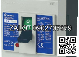 MCCB 3P BM 100-MN 3P 100A 10KA