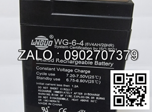 Pin Cân Điện Tử HAW, ALC WG-6-4 (6V4AH/20HR)