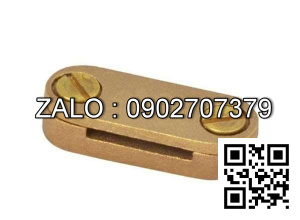 Kẹp đỡ thẳng đồng/nhôm bản 25x3mm