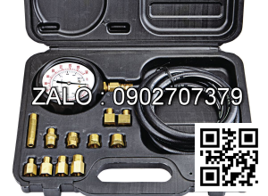 Đồng hồ kiểm tra áp lực nhớt máy - màu đen