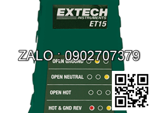 MÁY KIỂM TRA Ổ CẮM ĐIỆN EXTECH CB10