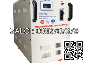 Cách ly 1P 220V/110V 10KVA-Thông Dụng