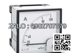 Đồng hồ kim Ampe 0-100A