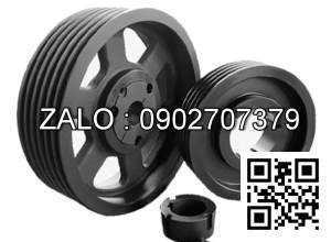 Puly gang đúc 400x4RC