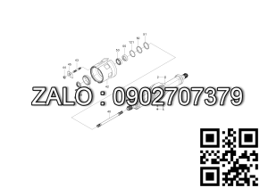 Phốt bánh xe trước ZGBJ-00154