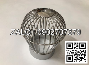 Quả cầu inox phi 114, gồm: đế