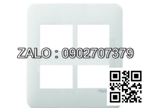 Mặt dùng cho 4 thiết bị Clipsal / Schneider FST1054H_WE_G19