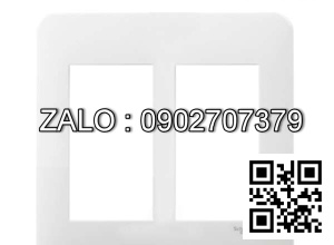 Mặt dùng cho 6 thiết bị Clipsal / Schneider FST1058H_WE_G19