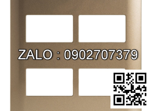 Mặt dùng cho 4 thiết bị Clipsal / Schneider A84T04L_SZ_G19