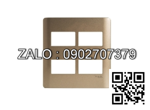 Mặt dùng cho 6 thiết bị Clipsal / Schneider A84T04L_SZ_G19