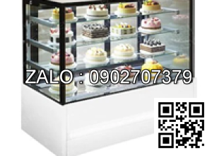 Tủ bánh kem Okasu dạng đứng 5 tầng OKS-180 (đá trắng)