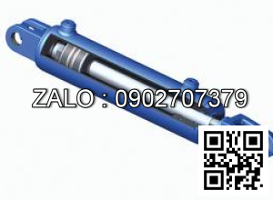 Xi lanh thủy lực 3 tấn D40*25 - Hai đầu ắc vòng bi MP5