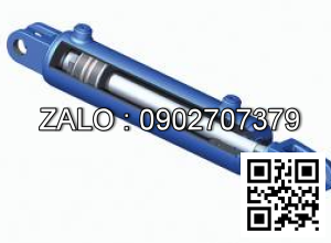 Xi lanh thủy lực 40 tấn D140*80 - Hai đầu ắc vòng bi MP5