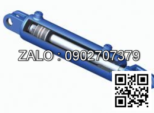 Xi lanh thủy lực 20 tấn D100*63 - Hai đầu ắc vòng bi MP5