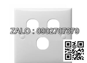 Mặt dùng cho 3 thiết bị Clipsal / Schneider E33_WE