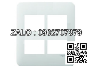 Mặt dùng cho 4 thiết bị Clipsal / Schneider FST1054H_WE_G19