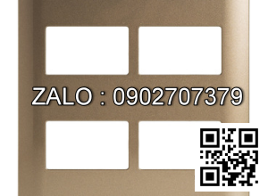 Mặt dùng cho 4 thiết bị Clipsal / Schneider A84T04L_SZ_G19