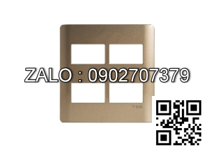 Mặt dùng cho 6 thiết bị Clipsal / Schneider A84T04L_SZ_G19