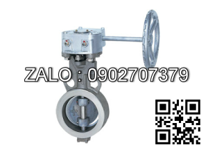 Van bướm nhôm tay quay Kizt DN1-1/2