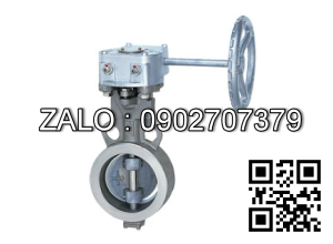 Van bướm nhôm tay quay Kizt DN3