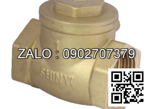 Van 1 chiều lá ren đồng Kizt DN20