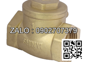 Van 1 chiều lá ren đồng Kizt DN1-1/4