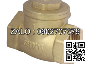 Van 1 chiều lá ren đồng Kizt DN12