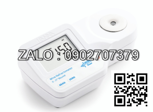 Khúc xạ kế phân tích độ ngọt trong rượu, nước trái cây Hanna HI96812 (0 to 28 °Baume)