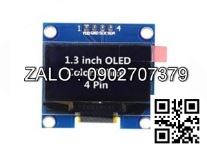 Màn Hình Oled 1.3 Inch Giao Tiếp I2C [Trắng / White]