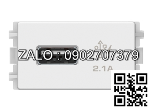1 cổng sạc USB 2.1A Clipsal / Schneider 8431USB_WE