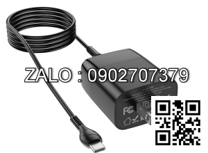 Cóc Sạc Nhanh 2 Cổng Usb 2.4A Hoco C86 - Lcd