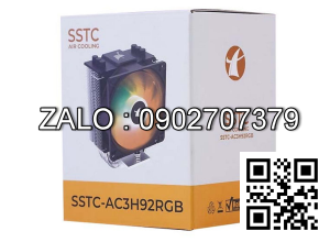 Fan Tản Nhiệt CPU SSTC-AC3H92RGB LED RGB ( LGA1700) Sử Dụng Chính Cho Dòng Main H610/B660